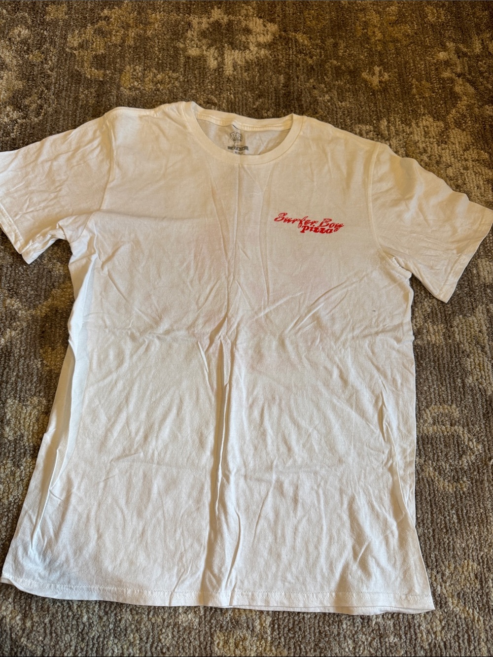 White Logo Graphic T-Shirt
